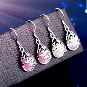 Opal drop Vintaged earrings